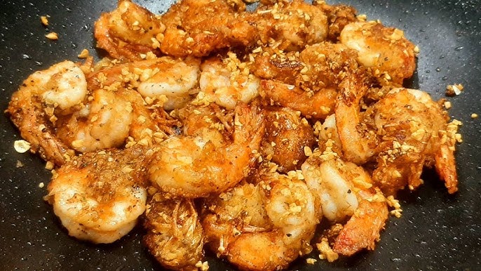 กุ้งทอดกระเทียมกรอบๆ