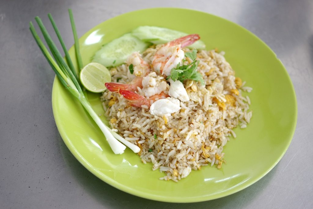 ข้าวผัดปู วัตถุดิบ