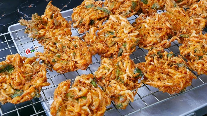 ทอดกุ้งฝอยชุบแป้งทอด ให้กรอบอร่อยไม่อมน้ำมัน