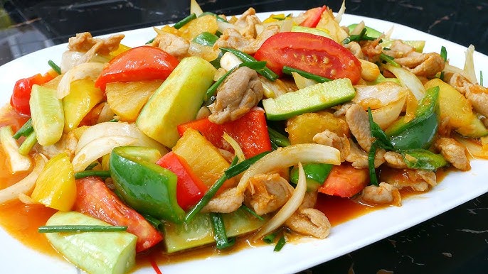 ผัดเปรี้ยวหวานสูตรโบราณ