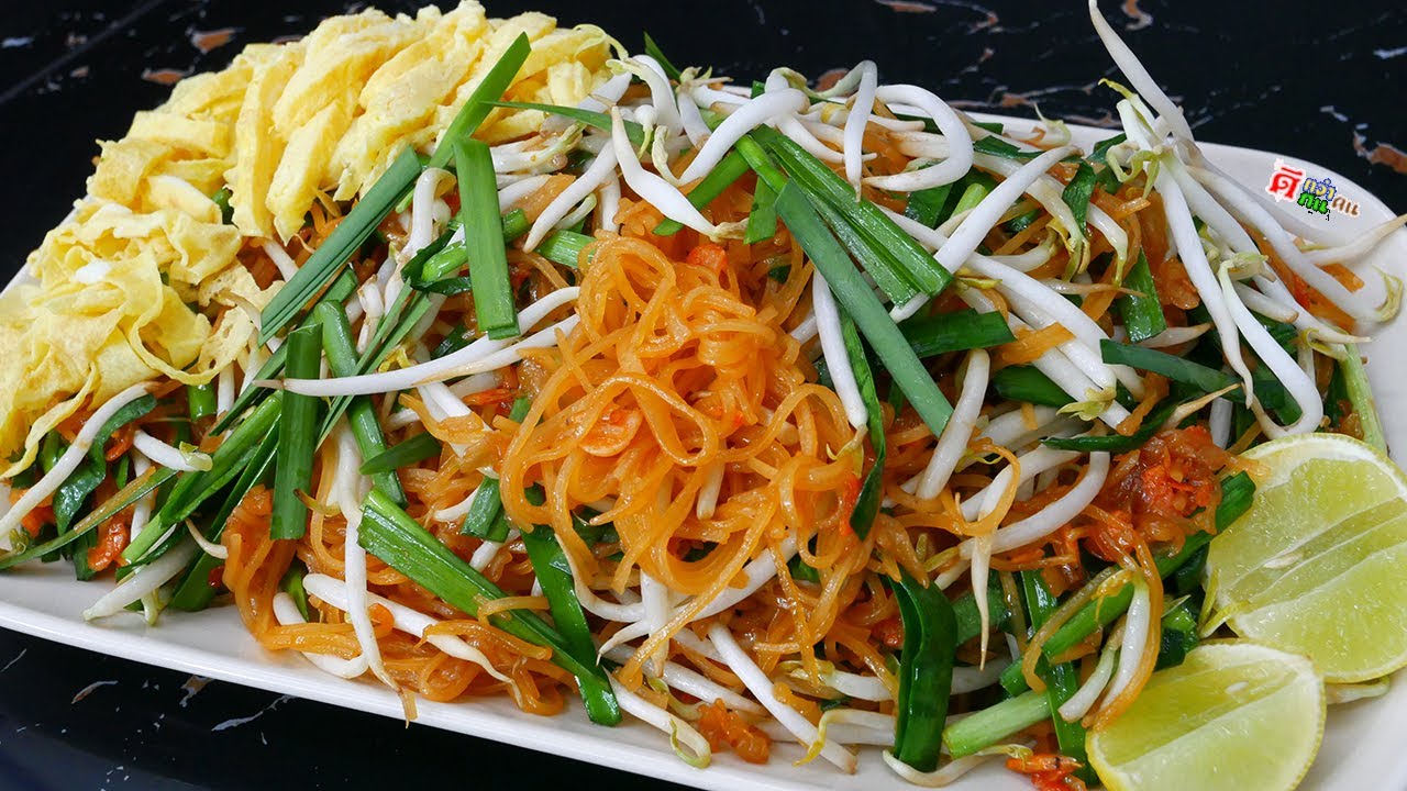 ผัดไทย เส้นเล็ก