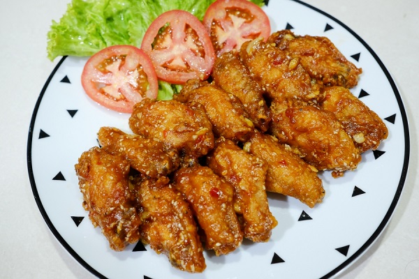 วัตถุดิบ ไก่ทอดคลุกซอส