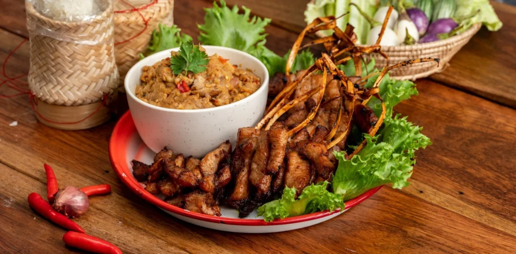 หมูพวงปลาร้า