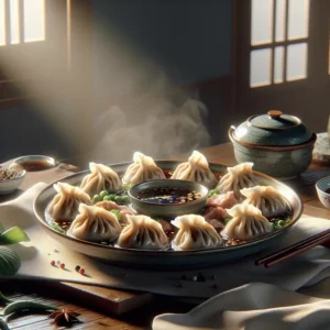 เกี๊ยวน้ำ น้ำซุปกระดูกหมู