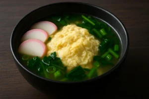 แกงจืดไข่น้ำสไตล์ญี่ปุ่น