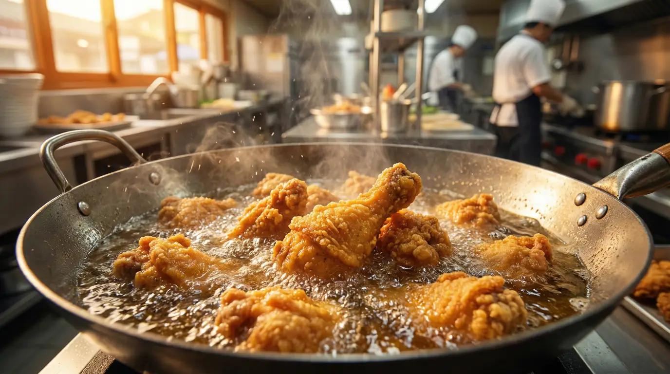 ไก่ทอดเกาหลี กรอบนอกนุ่มใน ซอสฉ่ำ สไตล์เกาหลี