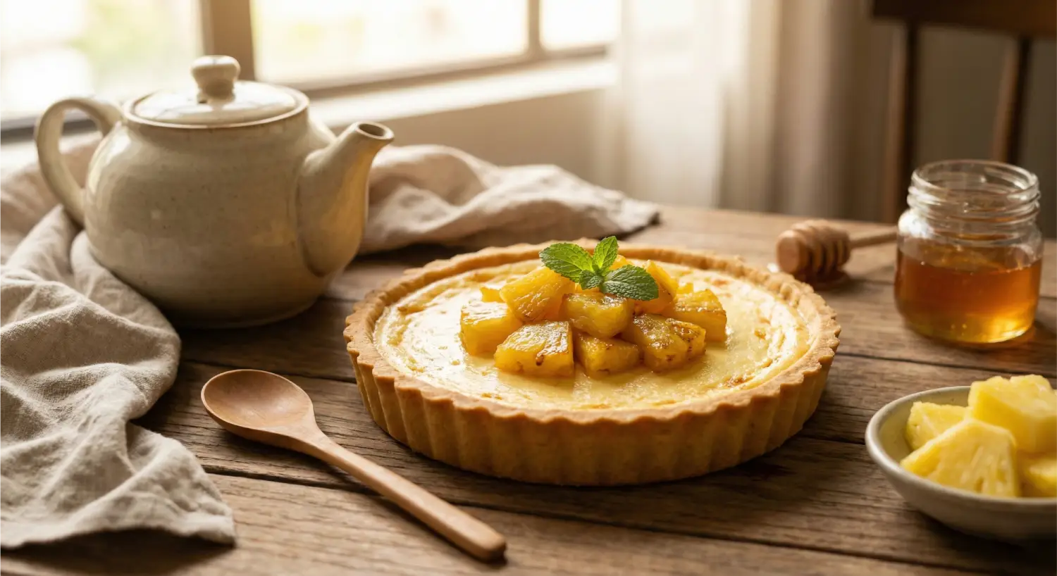 ชีสทาร์ตสับปะรดไต้หวัน