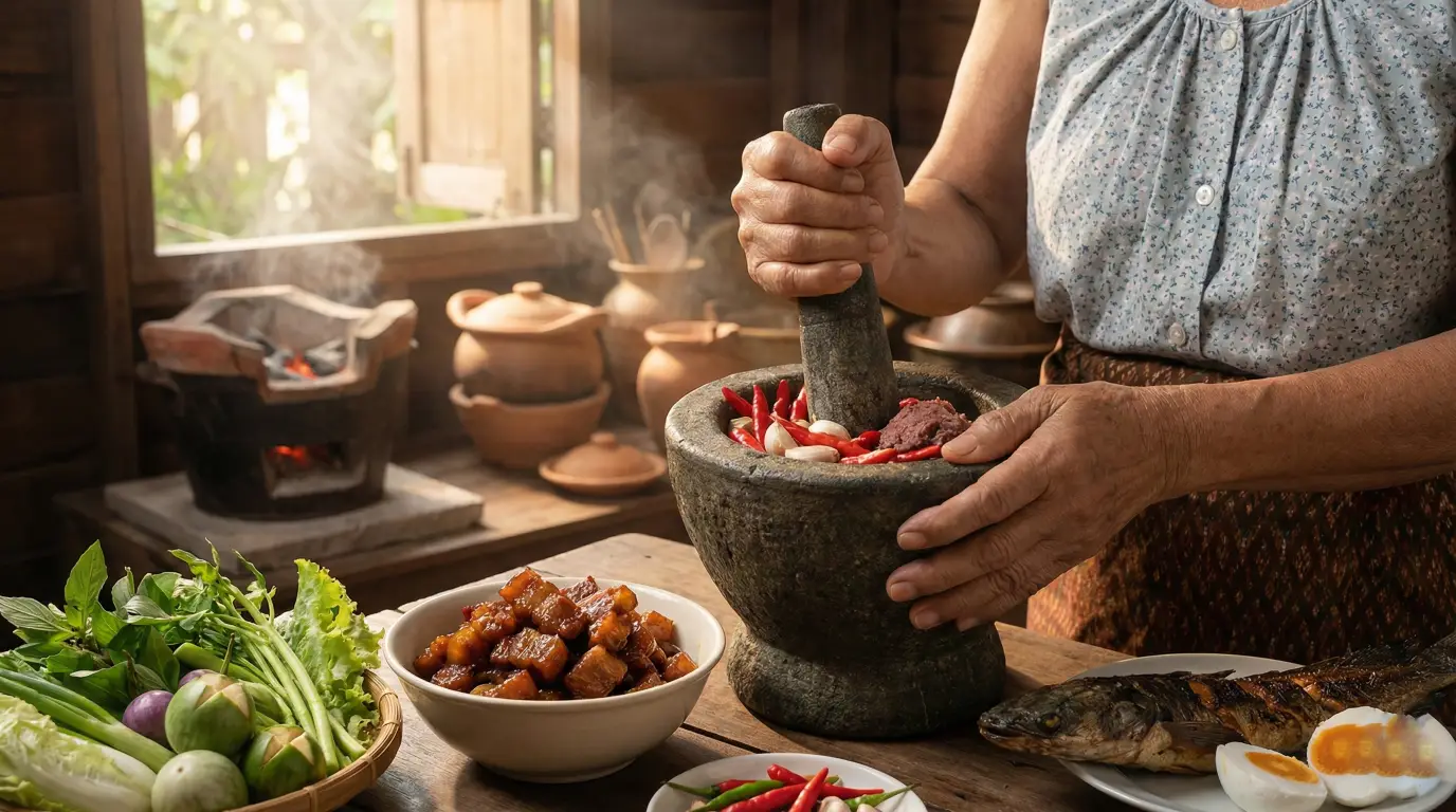 น้ำพริกลงเรือสูตรโบราณ