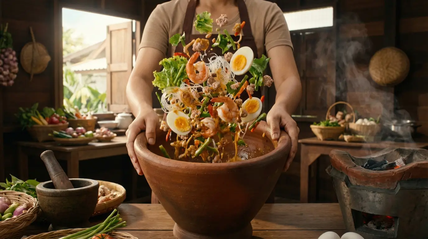 วิธีทำ ยำทวายสูตรโบราณ ใส่อะไรบ้าง