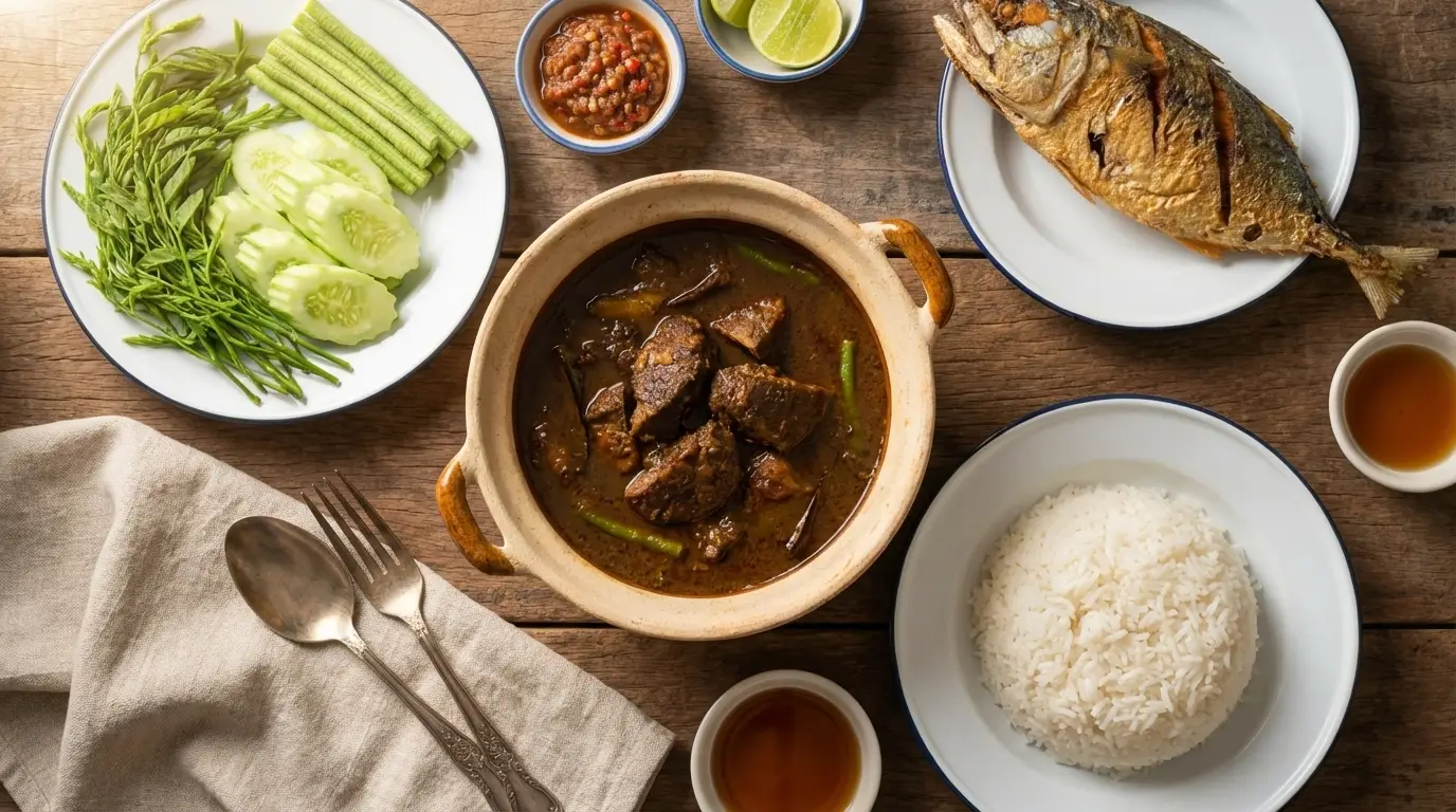 วิธีทำแกงขี้เหล็ก