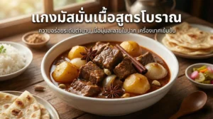 แกงมัสมั่นเนื้อ