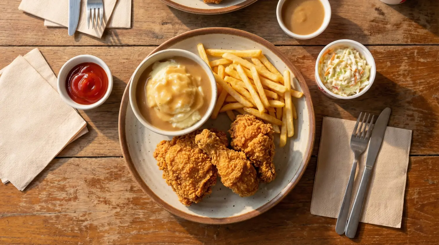 ไก่ผู้พันทอดกรอบ แป้งกรอบนอกนุ่มใน