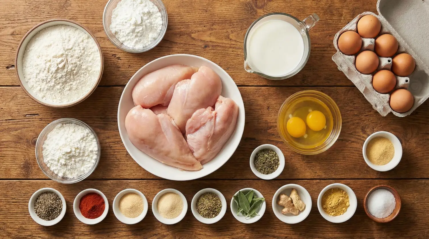 ไก่ผู้พันทอดกรอบ แป้งกรอบนอกนุ่มใน