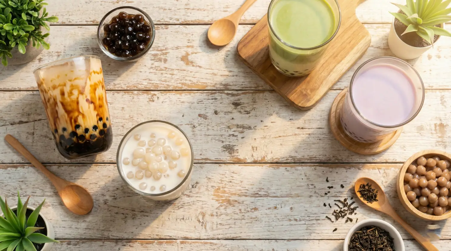 ชานมไข่มุก เครื่องดื่มยอดนิยม หวานมันหนึบ