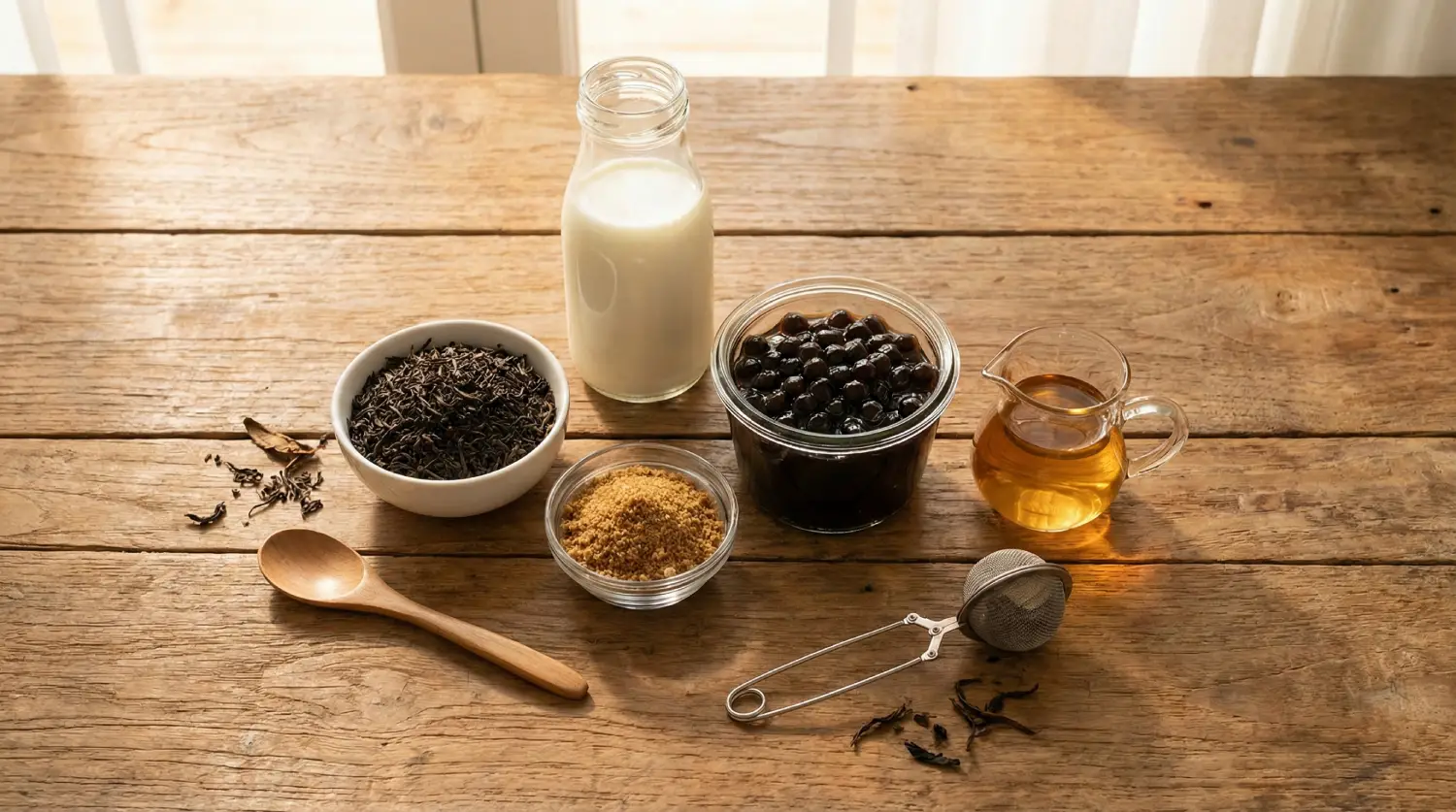 ชานมไข่มุก เครื่องดื่มยอดนิยม หวานมันหนึบ