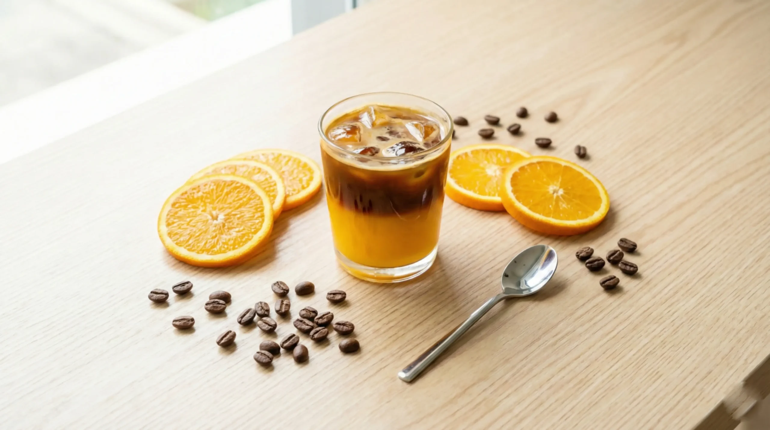 กาแฟส้ม เครื่องดื่มกาแฟสดชื่น เปรี้ยวหวานลงตัว