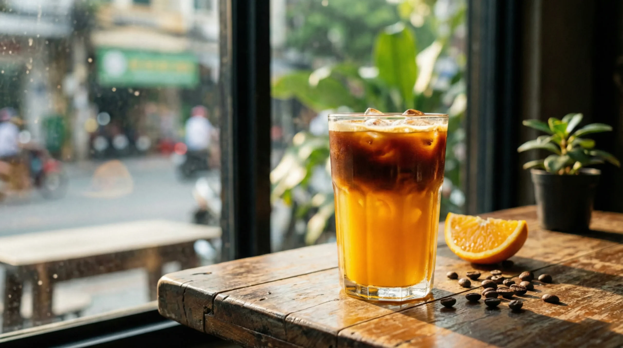 กาแฟส้ม เครื่องดื่มกาแฟสดชื่น เปรี้ยวหวานลงตัว