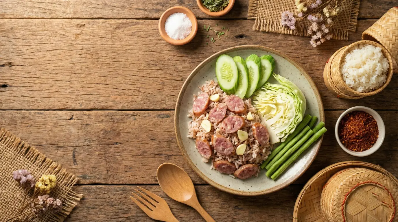 จิ้นส้ม อาหารเหนือพื้นบ้าน หมูหมักรสเปรี้ยว