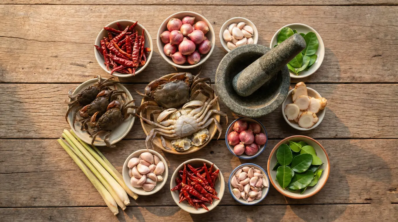 อ่องปู อาหารเหนือพื้นบ้าน รสนัวจากปูนา